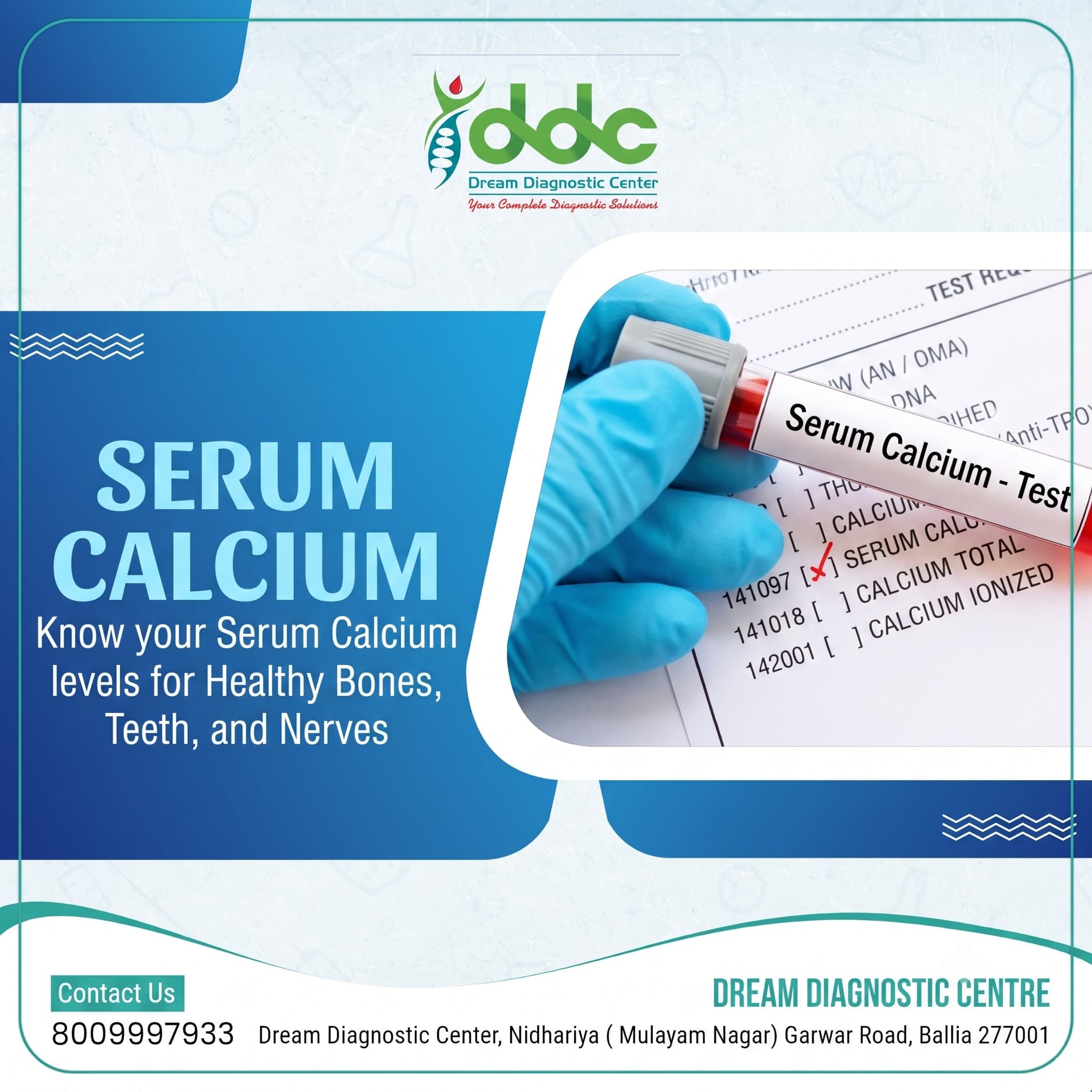 Serum Calcium Test